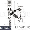 Bristan Prism Contemporary In Line Diverter Dimensions